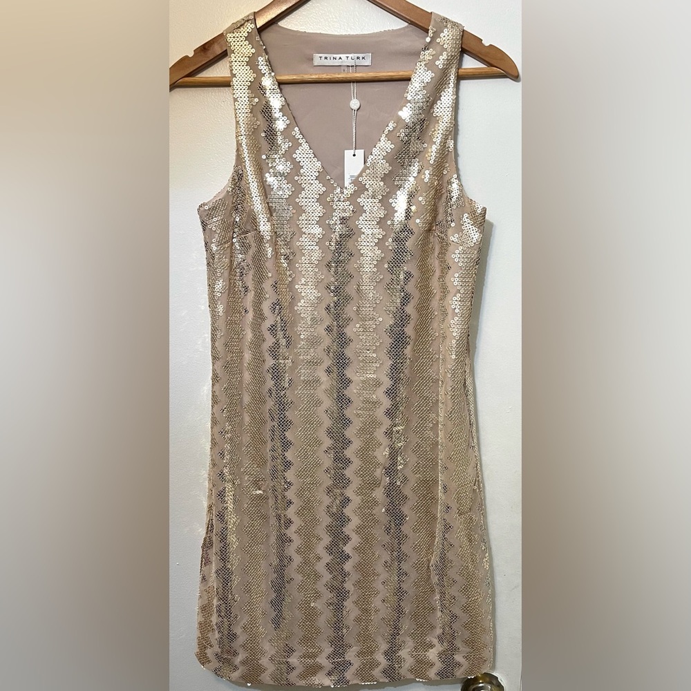 Trina Turk Sequin Mini Dress size 0